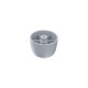 PLASTIC SOFA LEG D.60 / H.40 / MAT GRAY FURNITURE LEGS